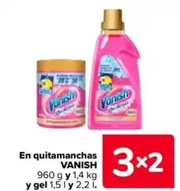 Carrefour VANISH En quitamanchas oferta