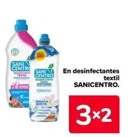 Carrefour SANICENTRO En desinfectantes textil oferta