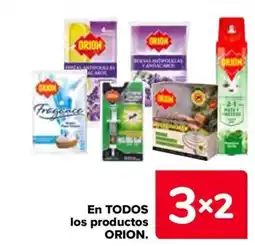 Carrefour ORION En todos los productos oferta