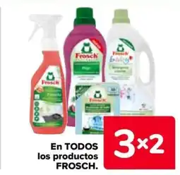 Carrefour FROSCH En todos los productos oferta