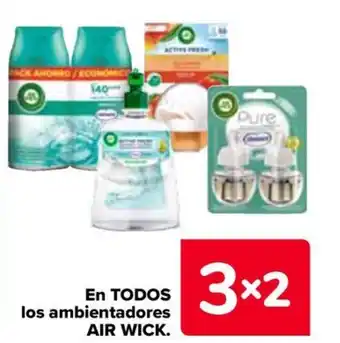 Carrefour AIR WICK En todos los ambientadores oferta