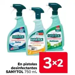 Carrefour SANYTOL En pistolas desinfectantes oferta