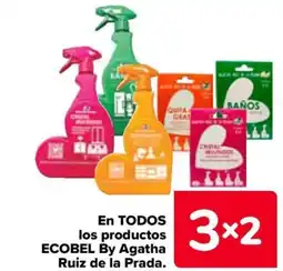 Carrefour ECOBEL En todos los productos by agatha ruiz de la prada. oferta