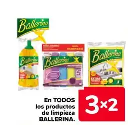 Carrefour BALLERINA En todos los productos de limpieza oferta
