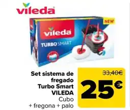 Carrefour VILEDA Set sistema de fregado Turbo Smart oferta