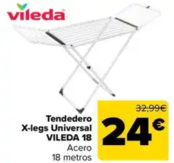 Carrefour VILEDA Tendedero x-legs universal oferta