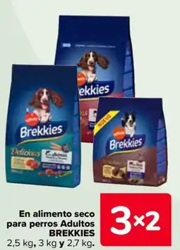 Carrefour BREKKIES En alimento seco para perros Adultos oferta