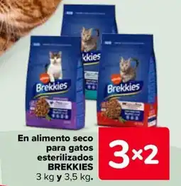 Carrefour BREKKIES En alimento seco para gatos esterilizados oferta