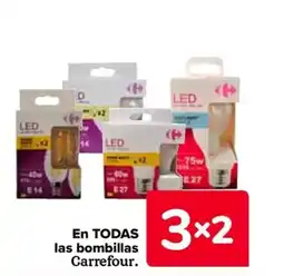 Carrefour En todas las bombillas carrefour. oferta
