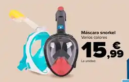 Carrefour Máscara snorkel oferta
