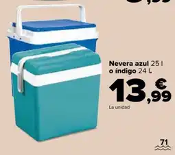 Carrefour Nevera azul o índigo oferta