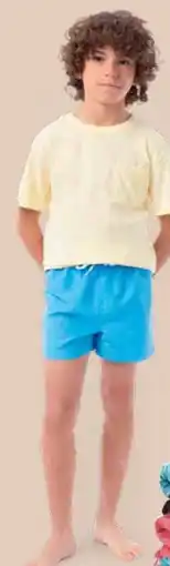 Carrefour TEX Bermuda baño lisa Bañador o bikini niño oferta
