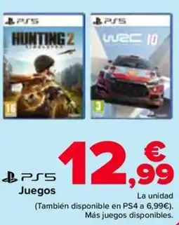 Carrefour PS5 Juegos oferta