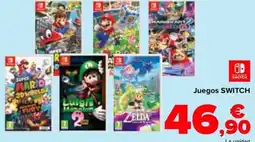 Carrefour Juegos switch oferta