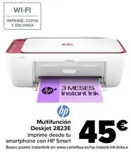 Carrefour HP Multifunción Deskjet 2823E oferta