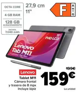 Carrefour LENOVO Tablet M11 oferta