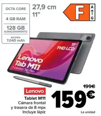 Carrefour LENOVO Tablet M11 oferta