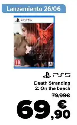 Carrefour PS5 Death Stranding 2: On the beach oferta