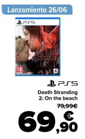 Carrefour PS5 Death Stranding 2: On the beach oferta