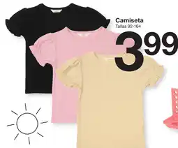 Zeeman Camiseta Tallas 92-164 oferta