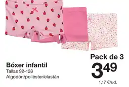 Zeeman Bóxer infantil oferta