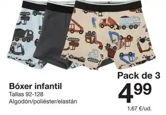 Zeeman Bóxer infantil oferta