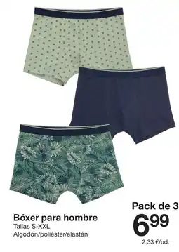 Zeeman Bóxer para hombre oferta