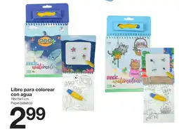 Zeeman Libro para colorear con agua 19x15x1 cm oferta