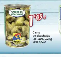 Alsara Supermercados ALSARA Carne de alcachofas oferta