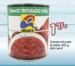 Alsara Supermercados ALSARA Tomate triturado oferta
