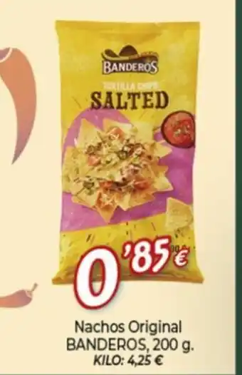Alsara Supermercados BANDEROS Nachos Original oferta