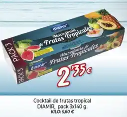 Alsara Supermercados DIAMIR Cocktail de frutas tropical oferta