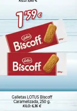 Alsara Supermercados LOTUS Galletas Biscoff Caramelizada oferta