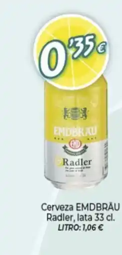 Alsara Supermercados EMDBRAU Cerveza oferta