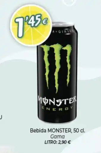 Alsara Supermercados MONSTER Bebida oferta
