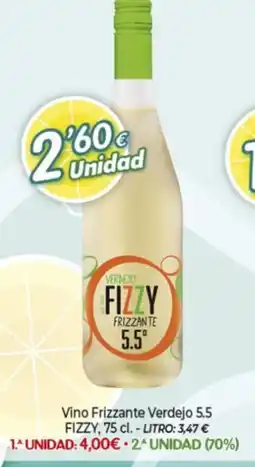 Alsara Supermercados FIZZY Vino Frizzante Verdejo oferta