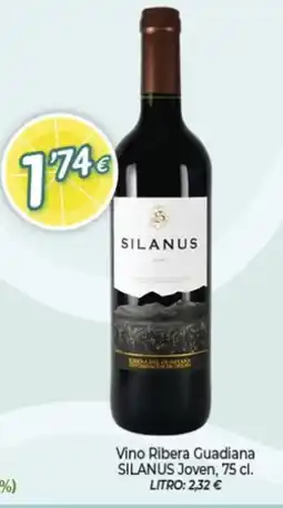 Alsara Supermercados SILANUS Vino Ribera Guadiana oferta