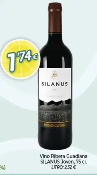 Alsara Supermercados SILANUS Vino Ribera Guadiana oferta