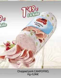 Alsara Supermercados CAMPOFRIO Chopped pork oferta