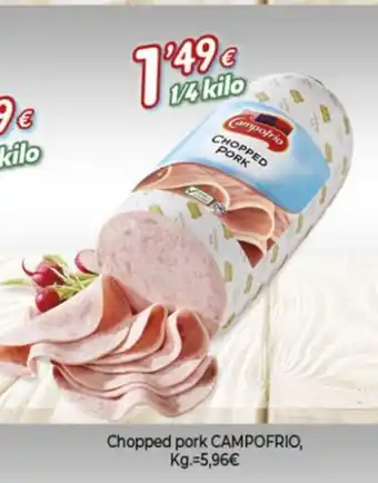 Alsara Supermercados CAMPOFRIO Chopped pork oferta