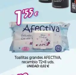 Alsara Supermercados AFECTIVA Toallitas grandes recambio oferta