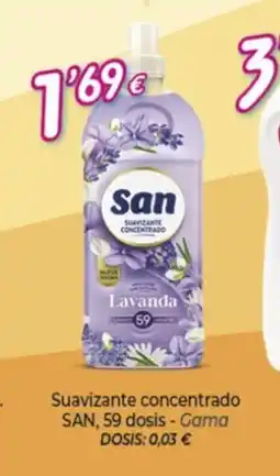 Alsara Supermercados SAN Suavizante concentrado oferta