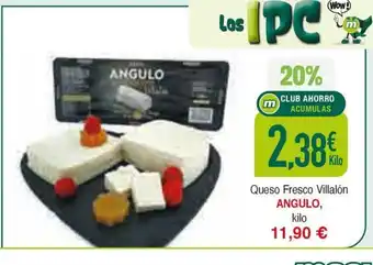 Masymas ANGULO Queso Fresco Villalón oferta