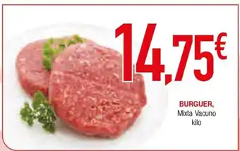 Masymas Burguer Mixta Vacuno oferta