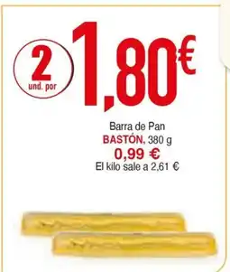 Masymas Barra de Pan oferta