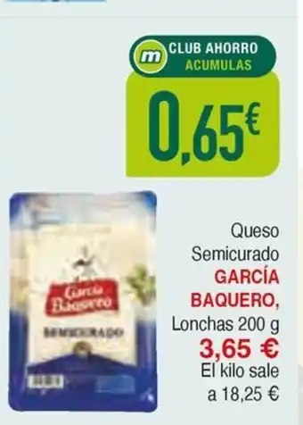 Masymas GARCIA BAQUERO Queso Semicurado oferta