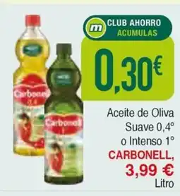 Masymas CARBONELL Aceite de Oliva Suave 0,4° o Intenso 1 oferta