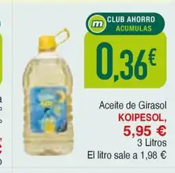 Masymas KOIPESOL Aceite de Girasol oferta