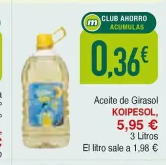 Masymas KOIPESOL Aceite de Girasol oferta