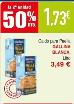 Masymas GALLINA BLANCA Caldo para Paella oferta